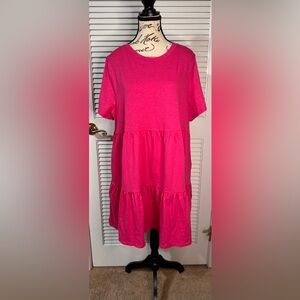 Old Navy Pink T shirt   Dress NWT